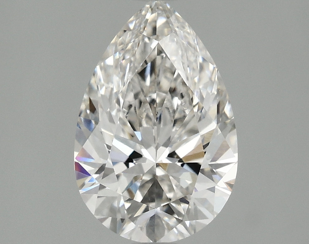 OROLEV Lab Grown Diamond Pear 1.59 Carats - Certification No.797697173
