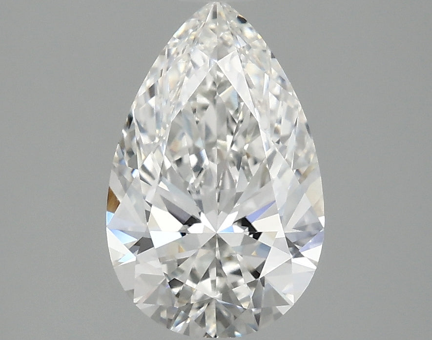OROLEV Lab Grown Diamond Pear 1.59 Carats - Certification No.741522191