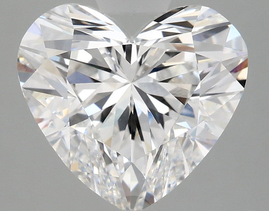 OROLEV Lab Grown Diamond Heart 4.09 Carats - Certification No.704505357