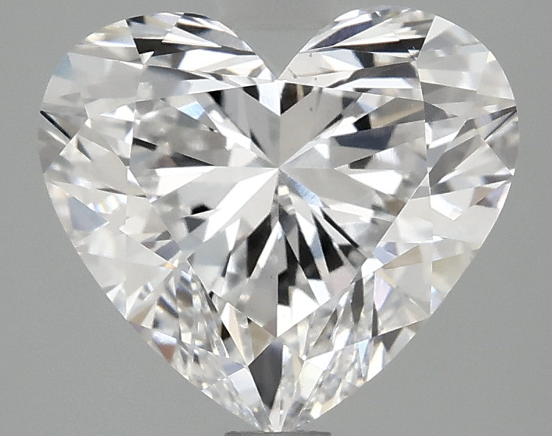 OROLEV Lab Grown Diamond Heart 3.1 Carats - Certification No.715573493