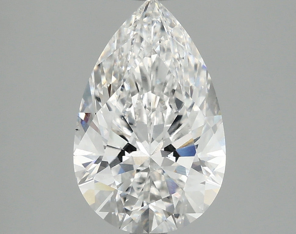 OROLEV Lab Grown Diamond Pear 2.59 Carats - Certification No.778690361