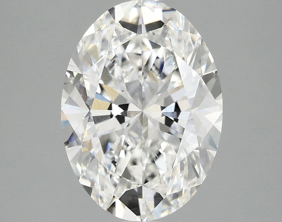 OROLEV Lab Grown Diamond Oval 2.53 Carats - Certification No.761534095