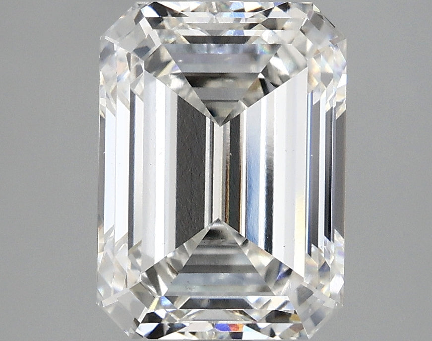 OROLEV Lab Grown Diamond Emerald 3.05 Carats - Certification No.749523485