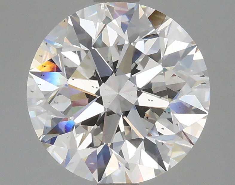 OROLEV Lab Grown Diamond Round Brilliant 2.96 Carats - Certification No.627426195