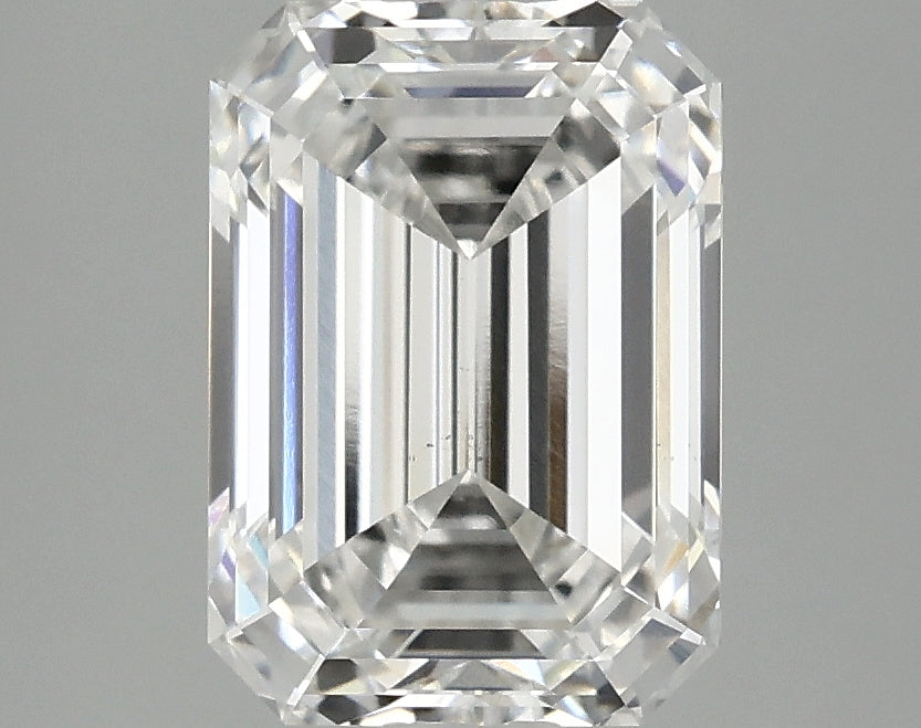 OROLEV Lab Grown Diamond Emerald 3.08 Carats - Certification No.743544233