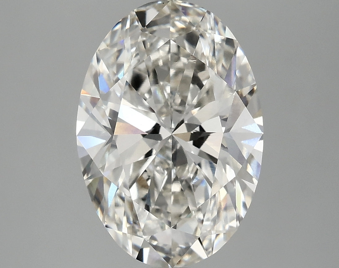 OROLEV Lab Grown Diamond Oval 4.06 Carats - Certification No.799605945