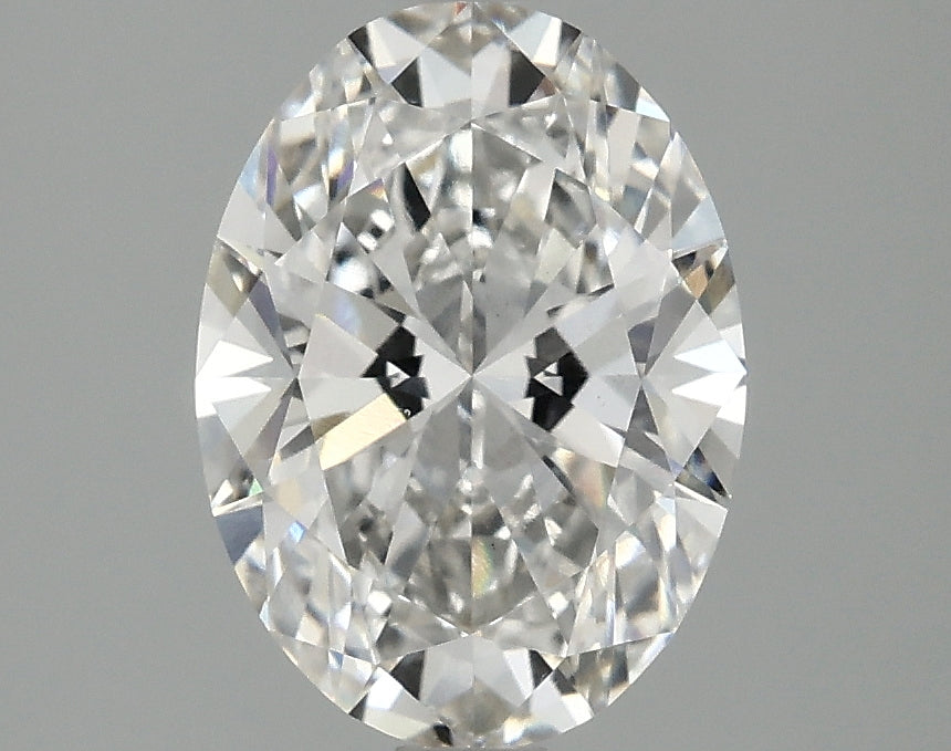 OROLEV Lab Grown Diamond Oval 2.08 Carats - Certification No.760594055