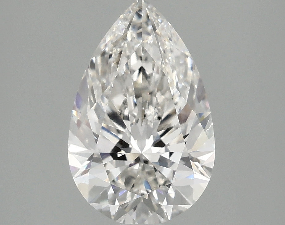 OROLEV Lab Grown Diamond Pear 2.07 Carats - Certification No.770609585