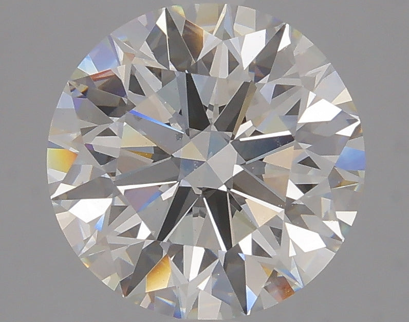 OROLEV Lab Grown Diamond Round Brilliant 3.85 Carats - Certification No.628498443