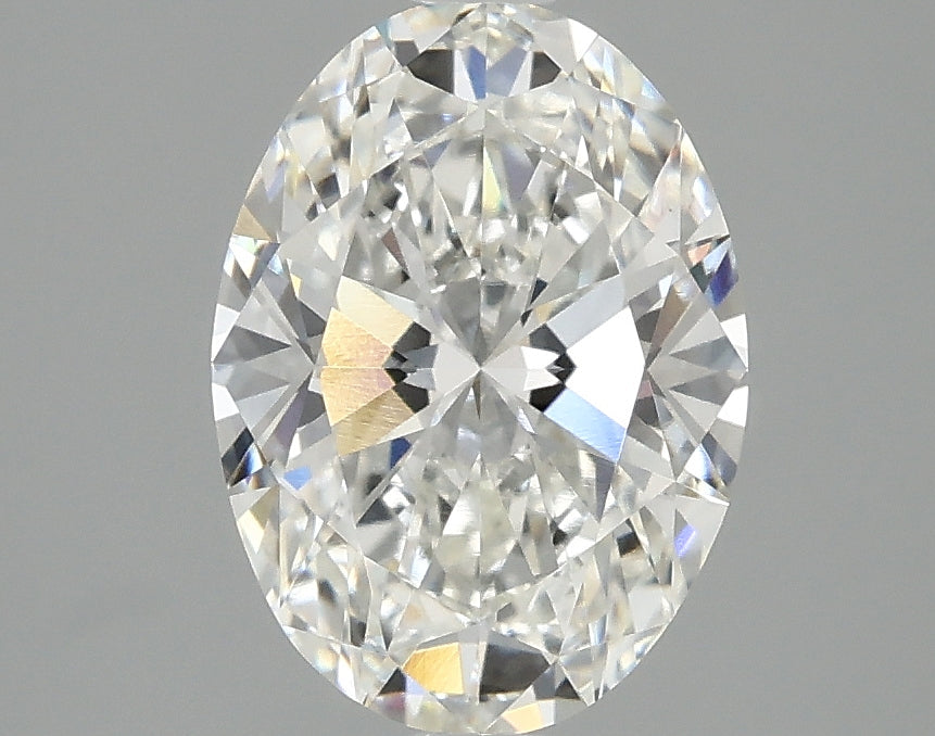 OROLEV Lab Grown Diamond Oval 2.07 Carats - Certification No.762542627