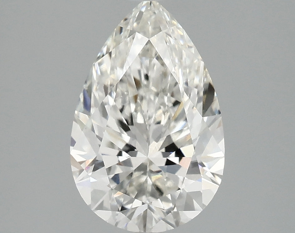 OROLEV Lab Grown Diamond Pear 2.05 Carats - Certification No.798601761