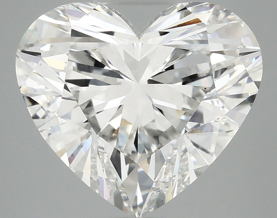 OROLEV Lab Grown Diamond Heart 4.8 Carats - Certification No.715544566