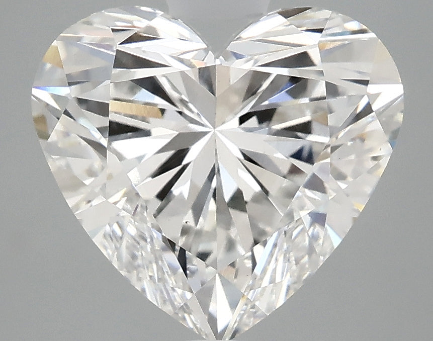 OROLEV Lab Grown Diamond Heart 4.04 Carats - Certification No.713555244