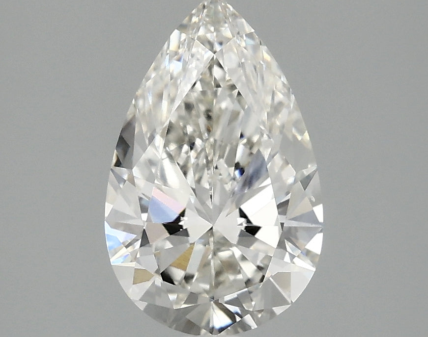 OROLEV Lab Grown Diamond Pear 1.51 Carats - Certification No.797647167