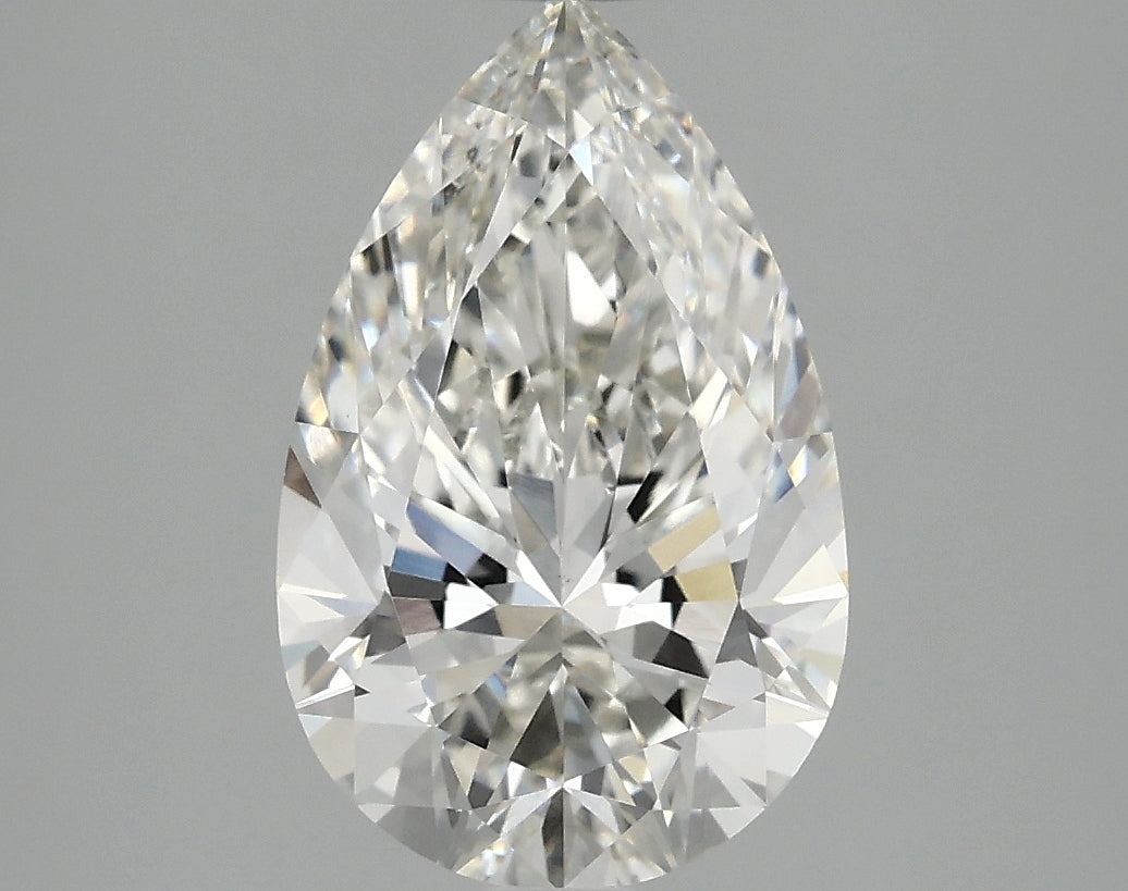 OROLEV Lab Grown Diamond Pear 2.53 Carats - Certification No.778690123