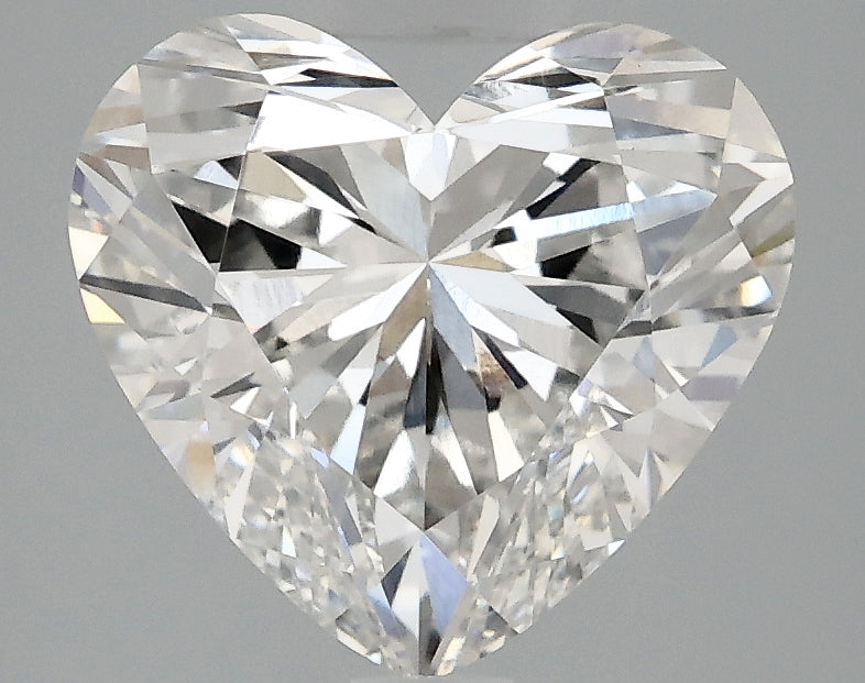 OROLEV Lab Grown Diamond Heart 3.09 Carats - Certification No.715533568