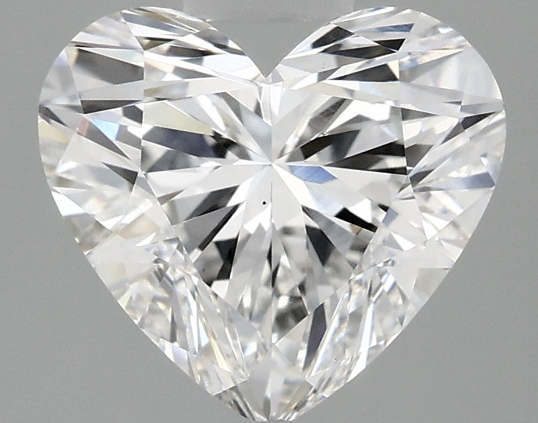 OROLEV Lab Grown Diamond Heart 2.56 Carats - Certification No.717555838