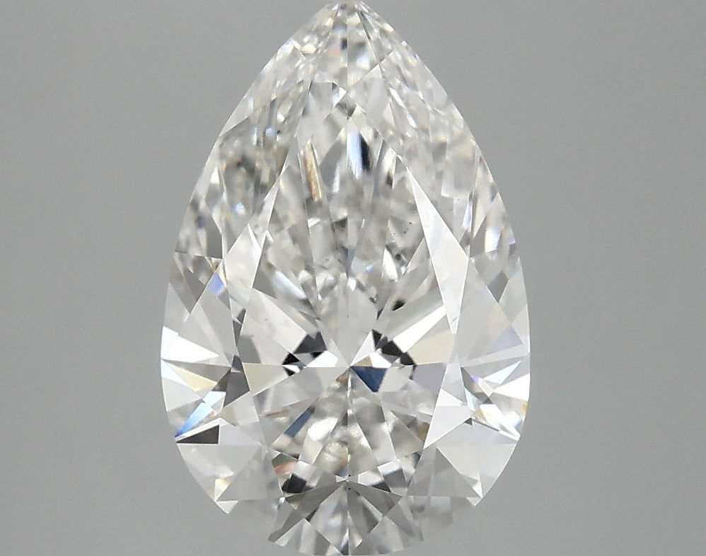 OROLEV Lab Grown Diamond Pear 2.59 Carats - Certification No.776675883