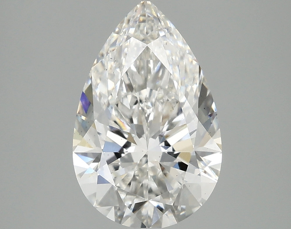 OROLEV Lab Grown Diamond Pear 2.48 Carats - Certification No.776649610