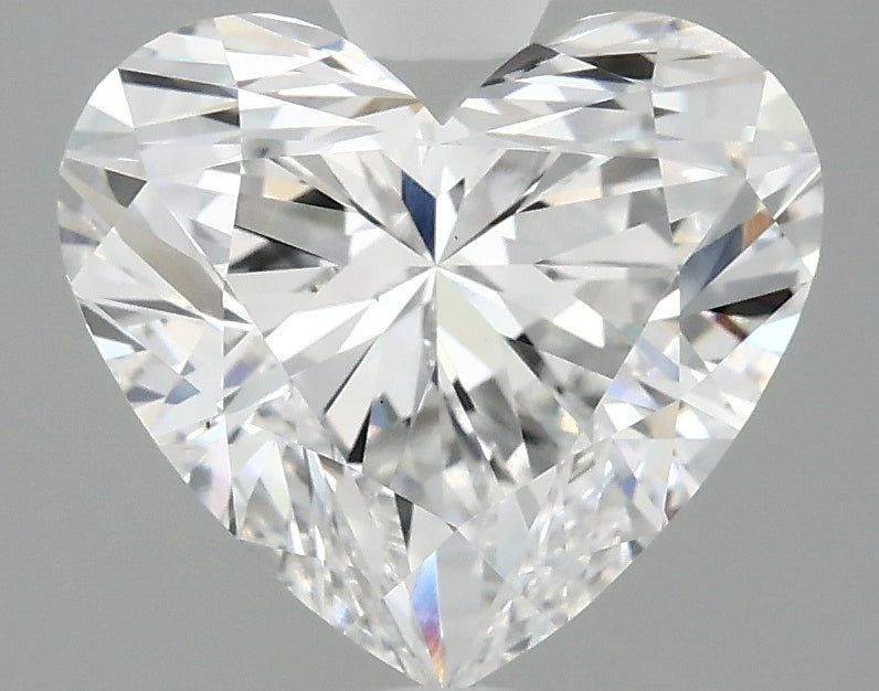 OROLEV Lab Grown Diamond Heart 3.05 Carats - Certification No.712543997
