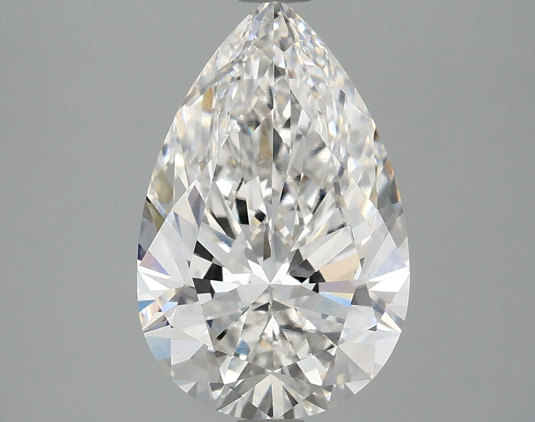 OROLEV Lab Grown Diamond Pear 3.03 Carats - Certification No.764676744