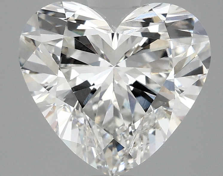 OROLEV Lab Grown Diamond Heart 2.56 Carats - Certification No.719570587