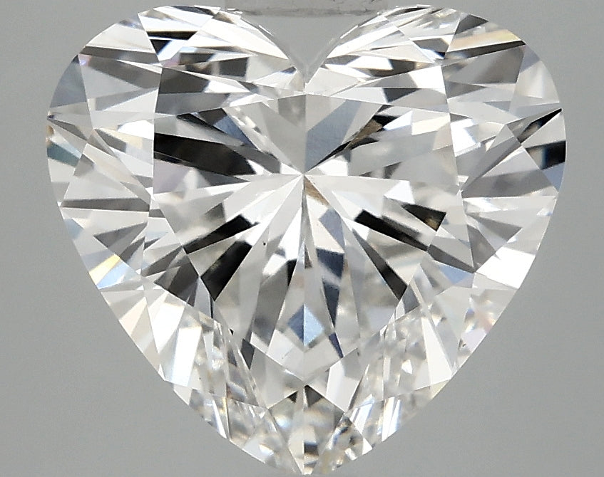 OROLEV Lab Grown Diamond Heart 4.05 Carats - Certification No.719538680
