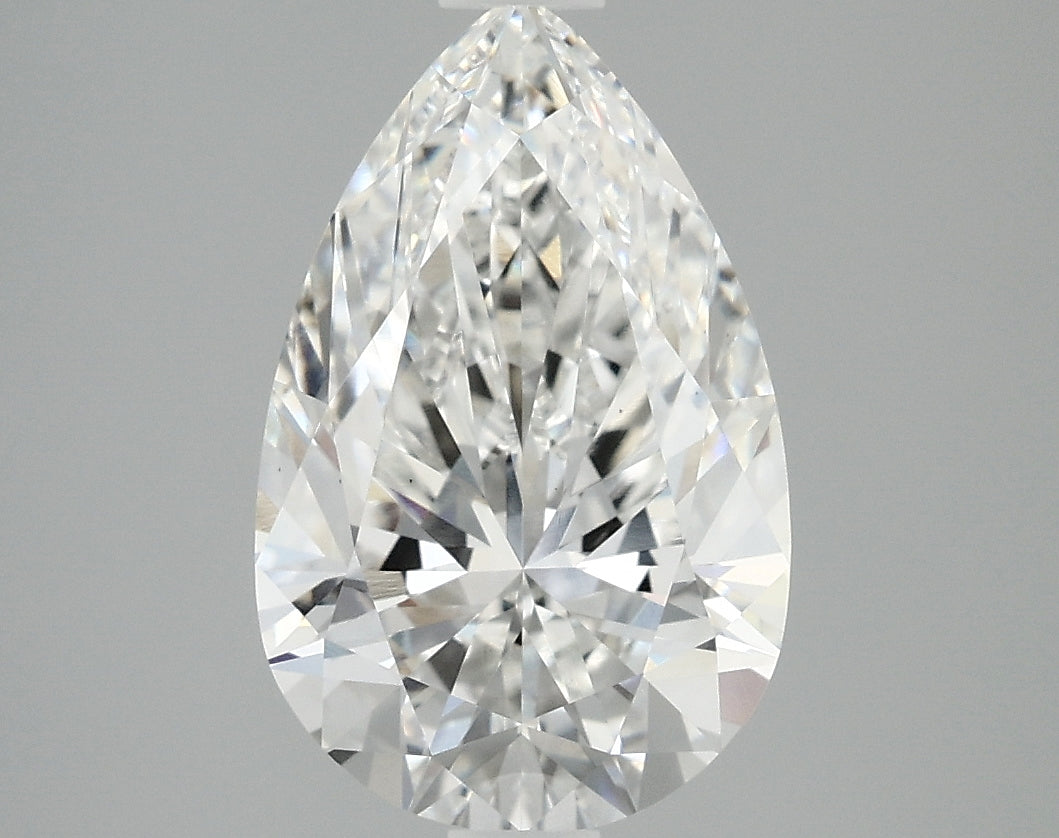 OROLEV Lab Grown Diamond Pear 3.09 Carats - Certification No.726572049