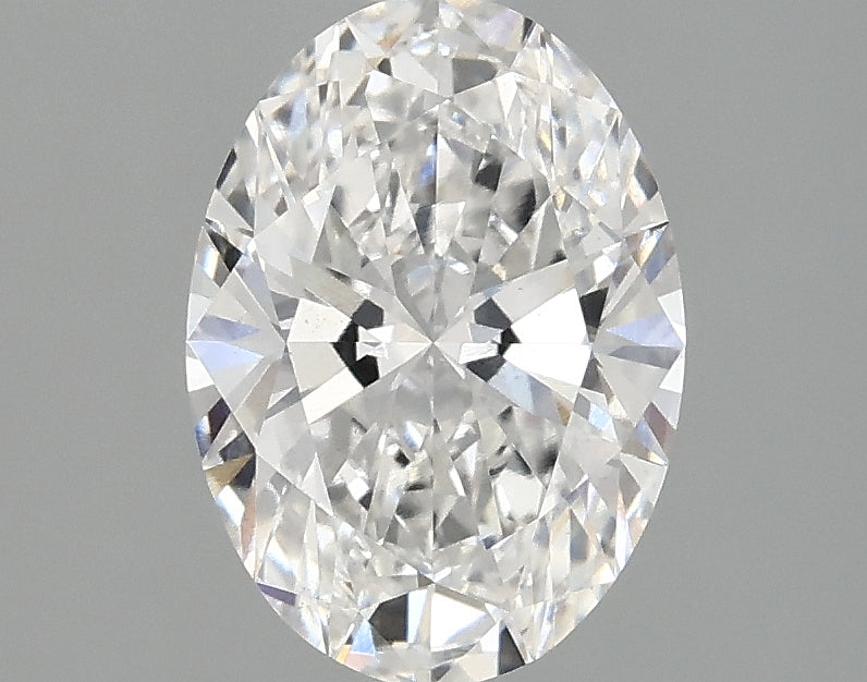 OROLEV Lab Grown Diamond Oval 1.59 Carats - Certification No.758564443