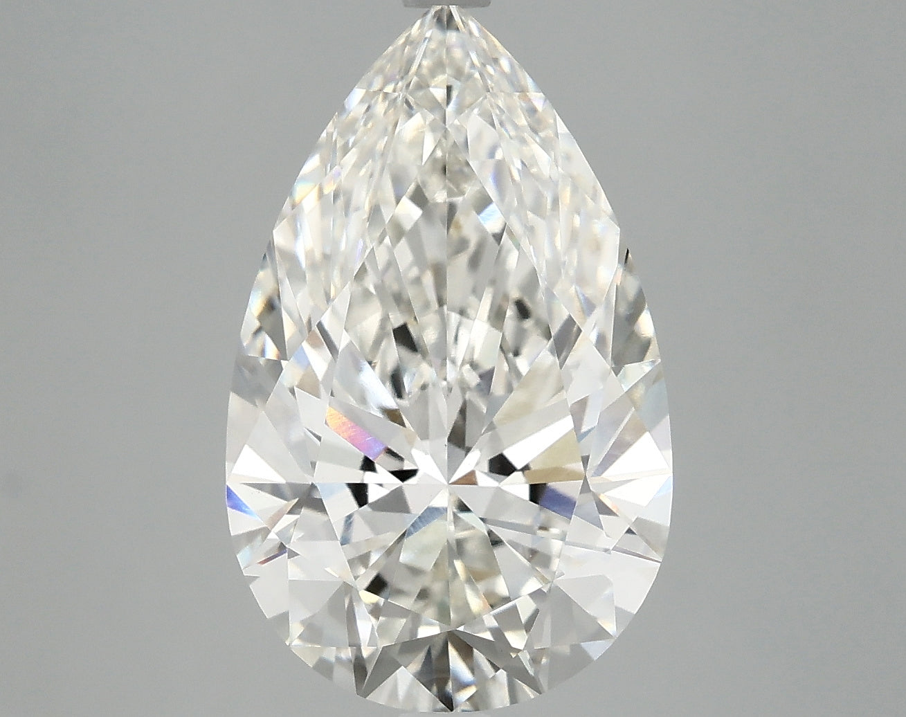 OROLEV Lab Grown Diamond Pear 5.1 Carats - Certification No.784630441