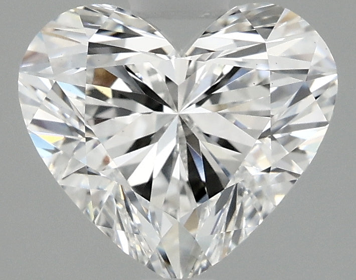OROLEV Lab Grown Diamond Heart 2.58 Carats - Certification No.715593957
