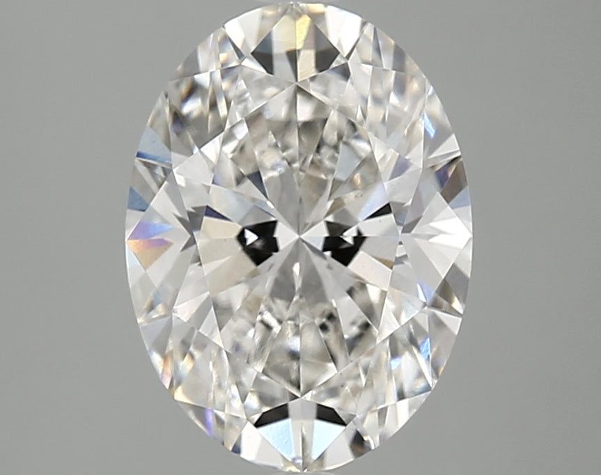 OROLEV Lab Grown Diamond Oval 2.57 Carats - Certification No.760584089