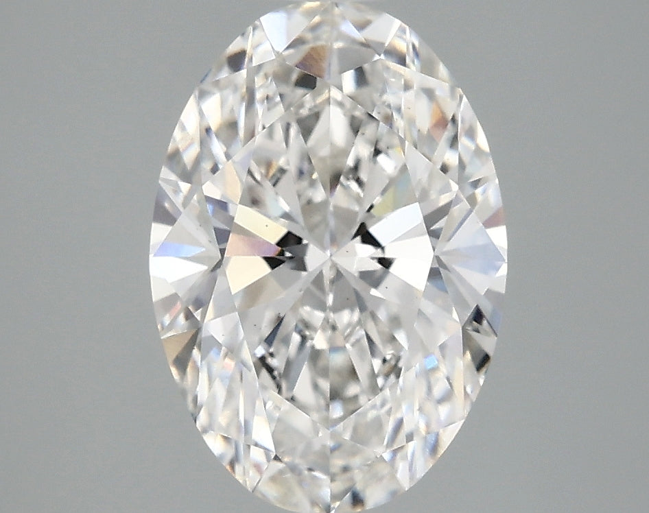 OROLEV Lab Grown Diamond Oval 2.58 Carats - Certification No.762517257