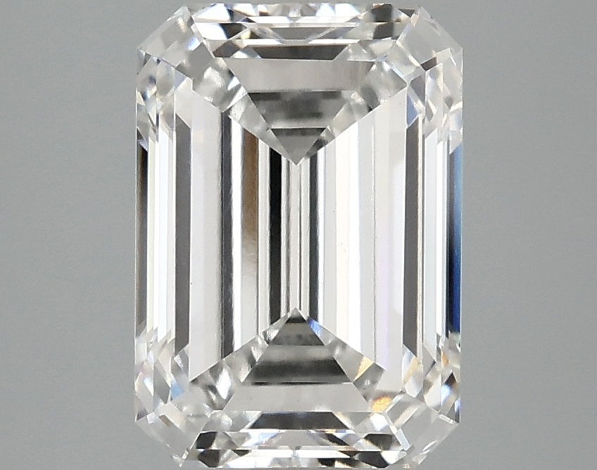 OROLEV Lab Grown Diamond Emerald 3.07 Carats - Certification No.749586947