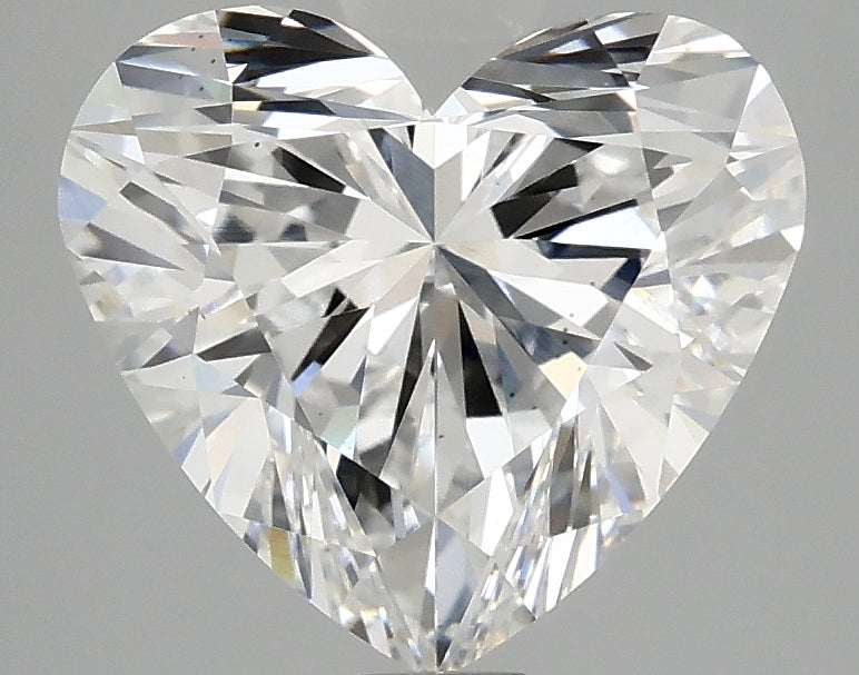 OROLEV Lab Grown Diamond Heart 3.08 Carats - Certification No.712518202