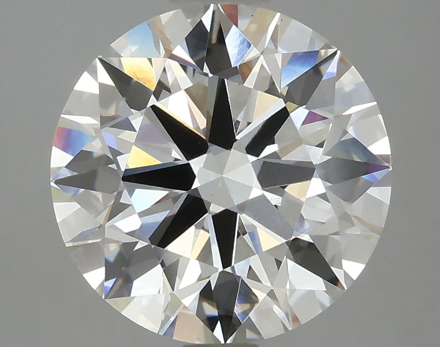 OROLEV Lab Grown Diamond Round Brilliant 3.78 Carats - Certification No.628498492