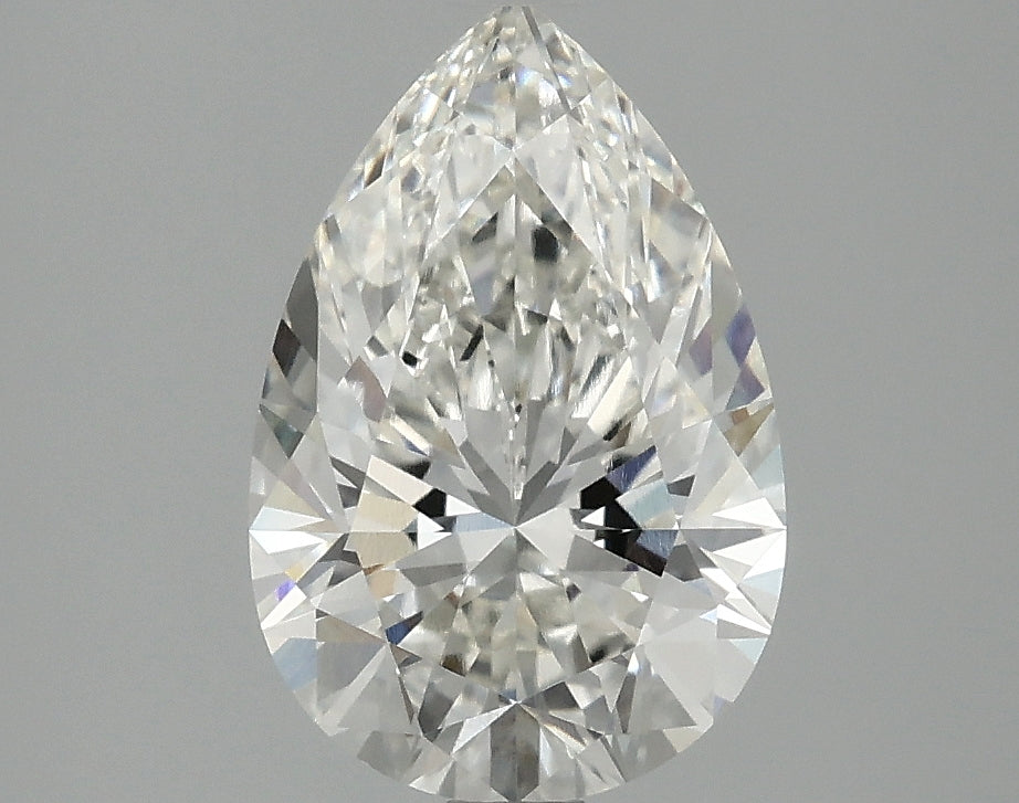OROLEV Lab Grown Diamond Pear 2.1 Carats - Certification No.764645684