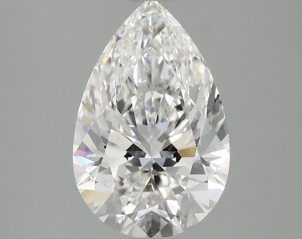 OROLEV Lab Grown Diamond Pear 2.59 Carats - Certification No.756598231