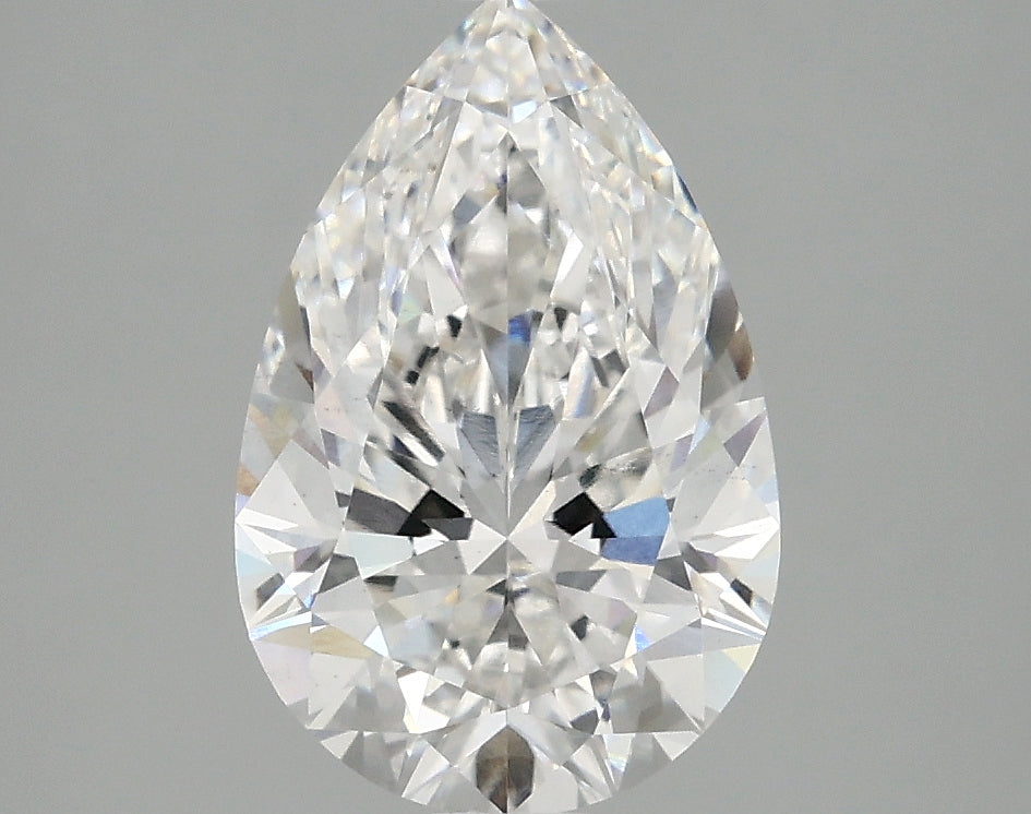 OROLEV Lab Grown Diamond Pear 2.59 Carats - Certification No.773622540