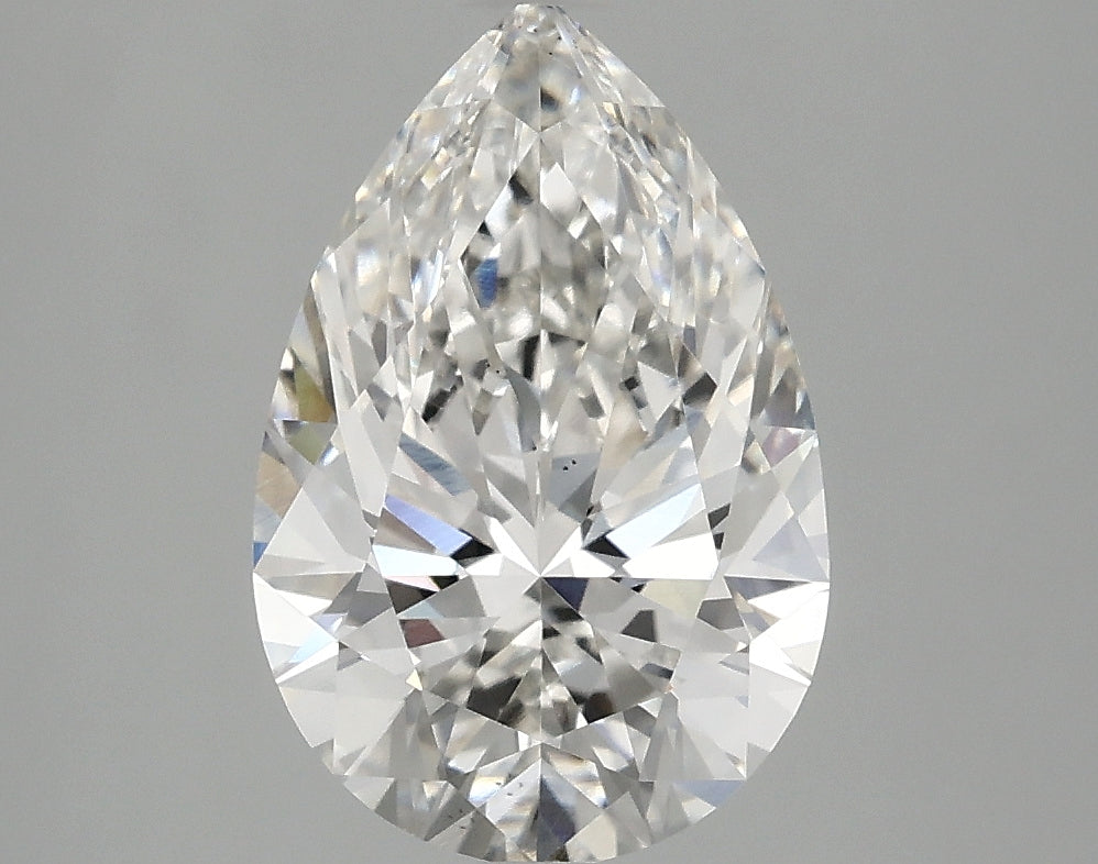 OROLEV Lab Grown Diamond Pear 2.55 Carats - Certification No.764666658