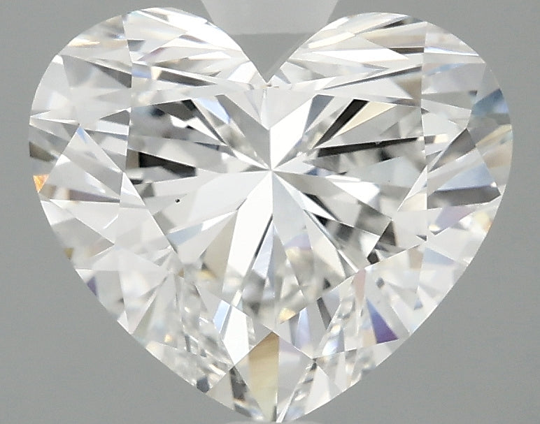 OROLEV Lab Grown Diamond Heart 3.03 Carats - Certification No.717526014