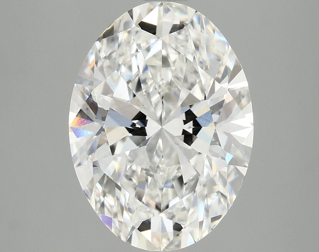 OROLEV Lab Grown Diamond Oval 3.83 Carats - Certification No.786603243