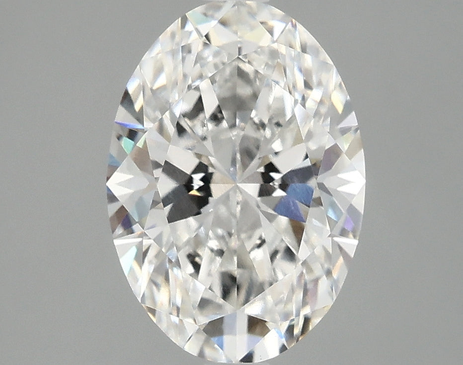 OROLEV Lab Grown Diamond Oval 2.56 Carats - Certification No.766603132