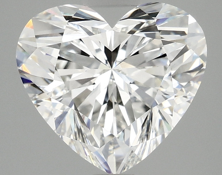 OROLEV Lab Grown Diamond Heart 3.07 Carats - Certification No.715567455