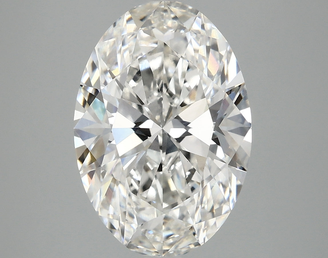 OROLEV Lab Grown Diamond Oval 4.03 Carats - Certification No.795651525