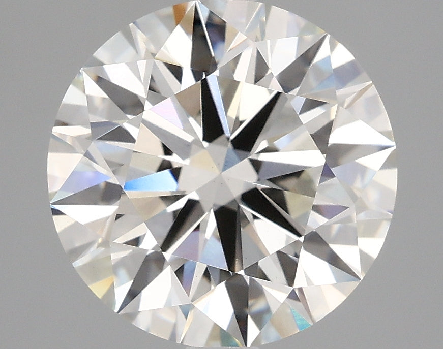 OROLEV Lab Grown Diamond Round Brilliant 3.7 Carats - Certification No.631406653