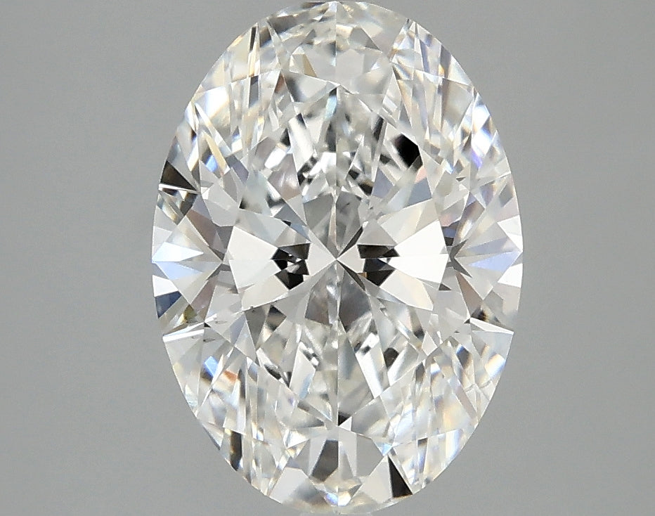 OROLEV Lab Grown Diamond Oval 2.59 Carats - Certification No.760533472