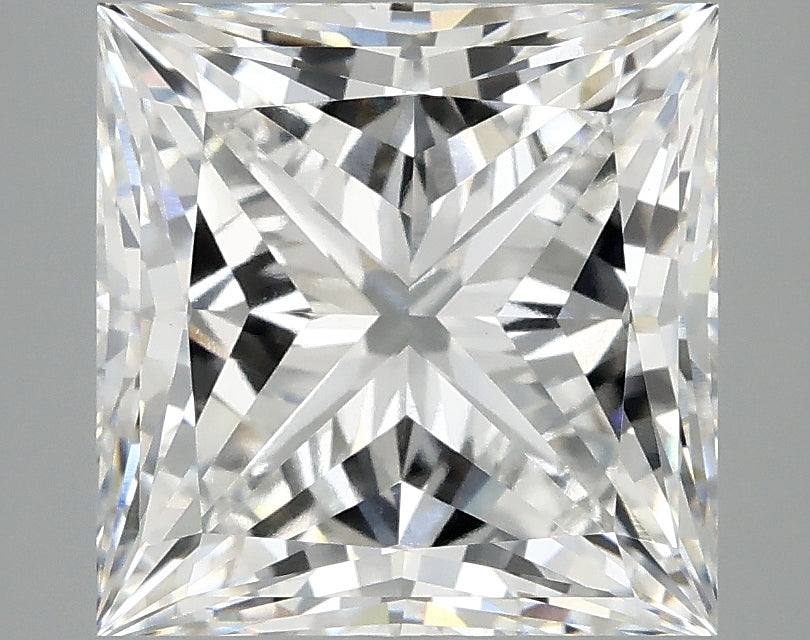 OROLEV Lab Grown Diamond Princess 5.09 Carats - Certification No.729515026
