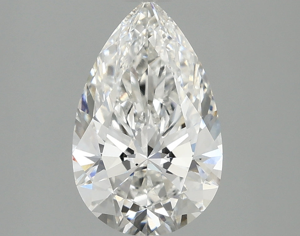 OROLEV Lab Grown Diamond Pear 2.1 Carats - Certification No.775616105
