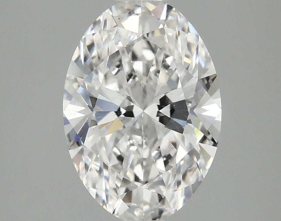 OROLEV Lab Grown Diamond Oval 2.55 Carats - Certification No.768626207